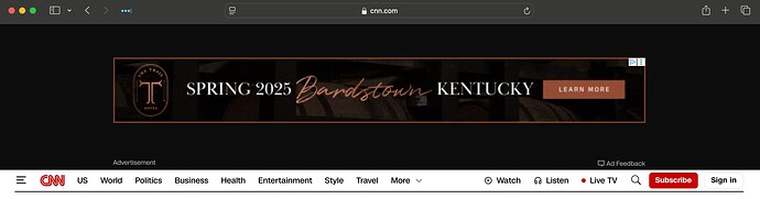 MacOS - Advertisement on safari