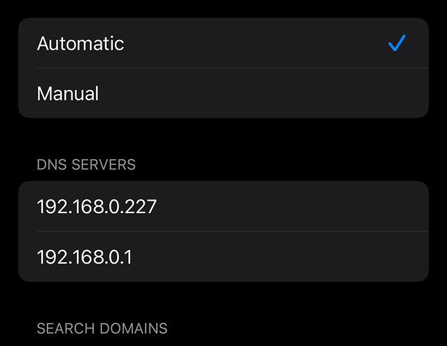 Cellphone - WiFi settings