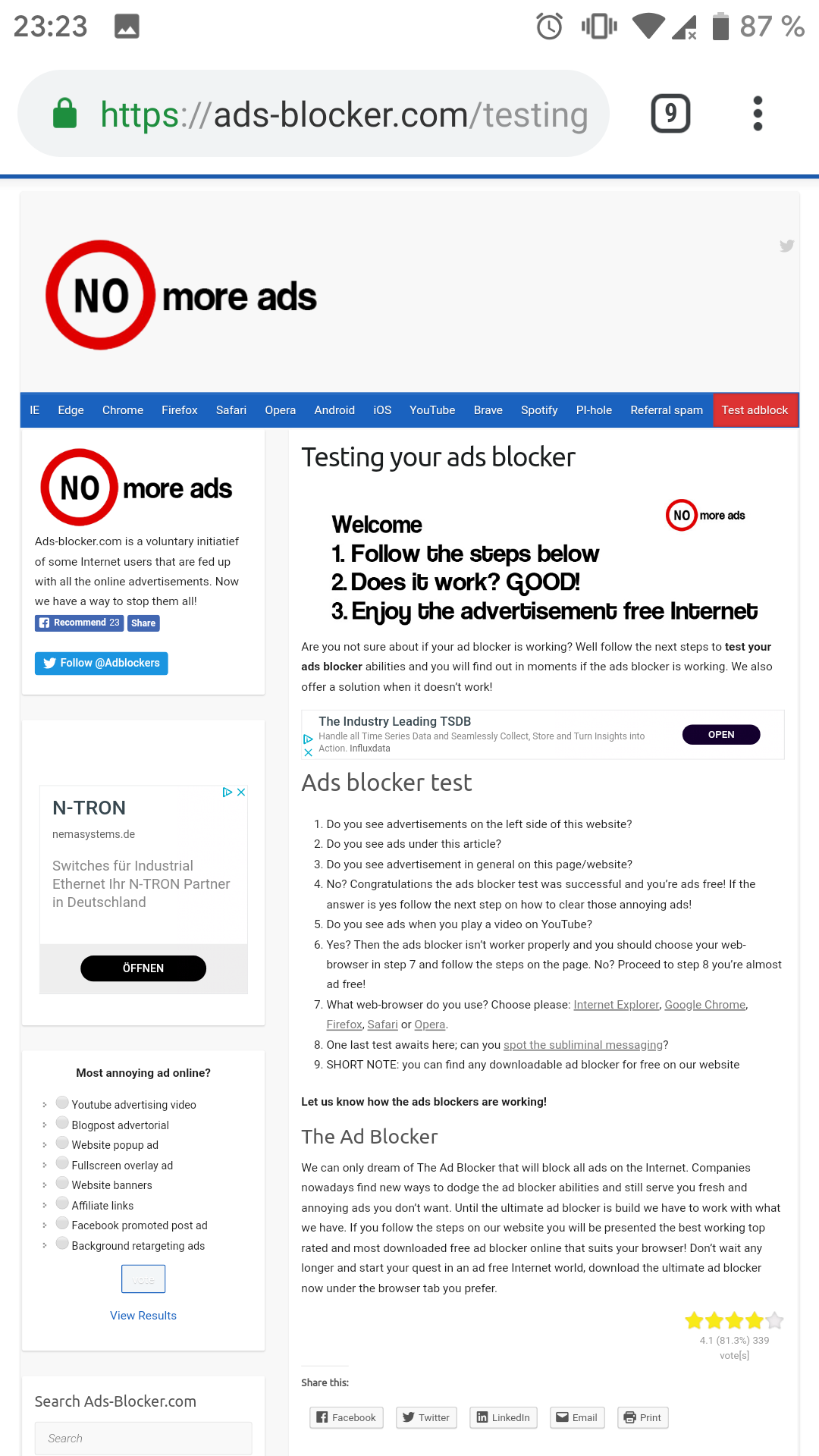 My Pi hole is not blocking ads - Help - Pi-hole Userspace