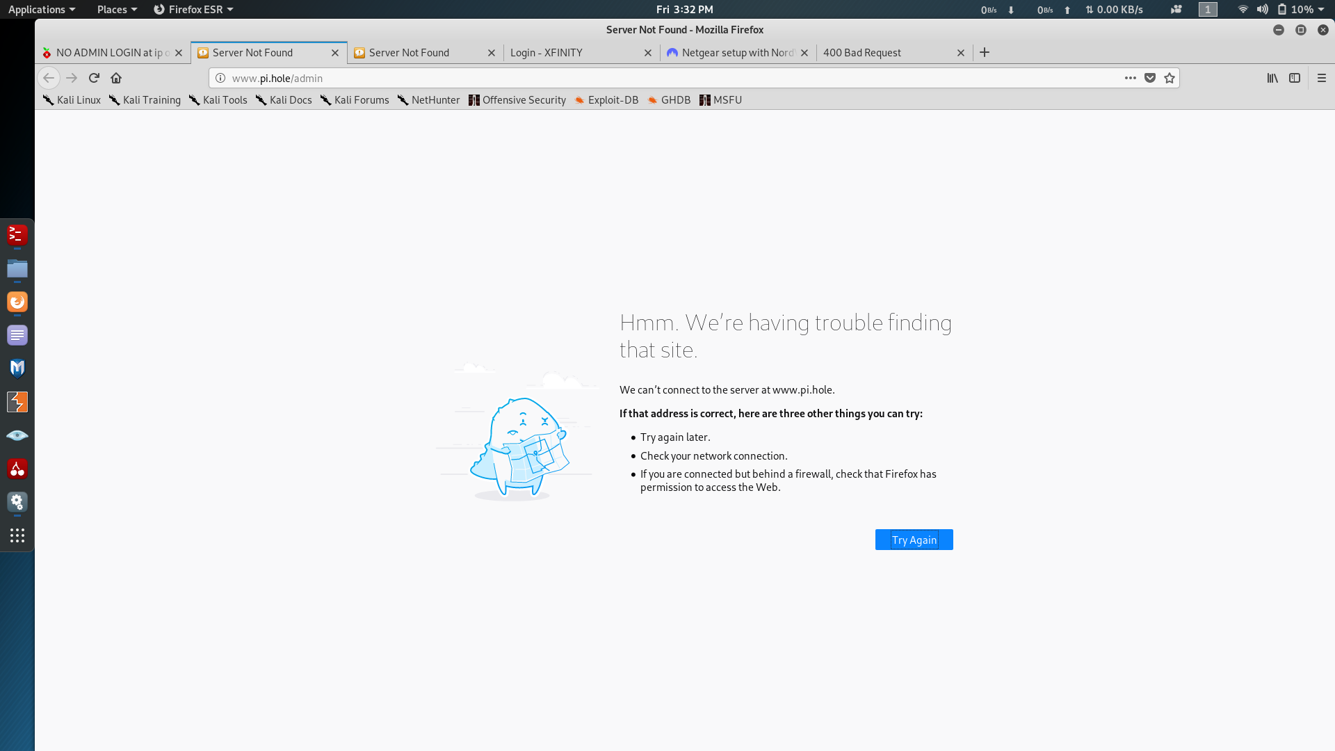 NO ADMIN LOGIN at ip or the pi.hole/admin - Help - Pi-hole Userspace