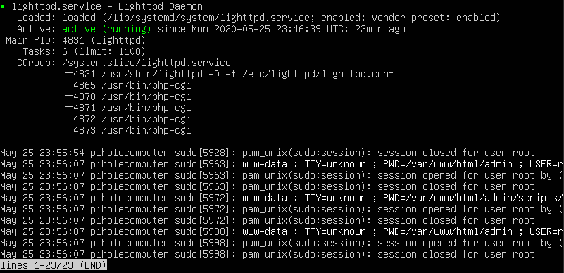 My admin page cannot be reached - Help - Pi-hole Userspace