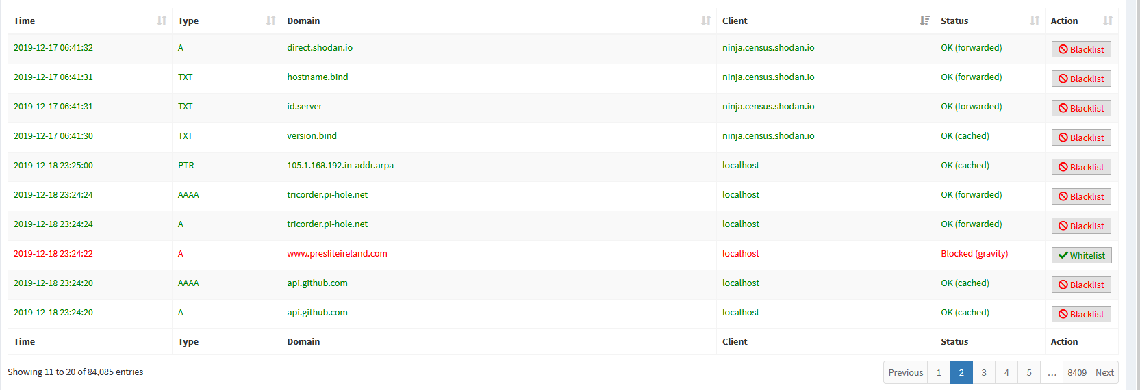 strangers clients is Appearing on client list !!!? - Help - Pi-hole ...