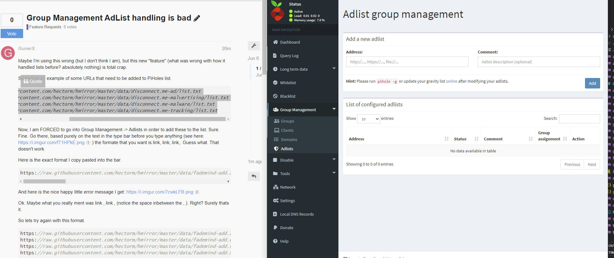 adlists working