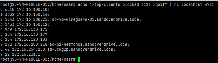 Old clients showing in the Top Clients - Page 2 - Help - Pi-hole Userspace