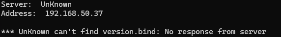 version bind