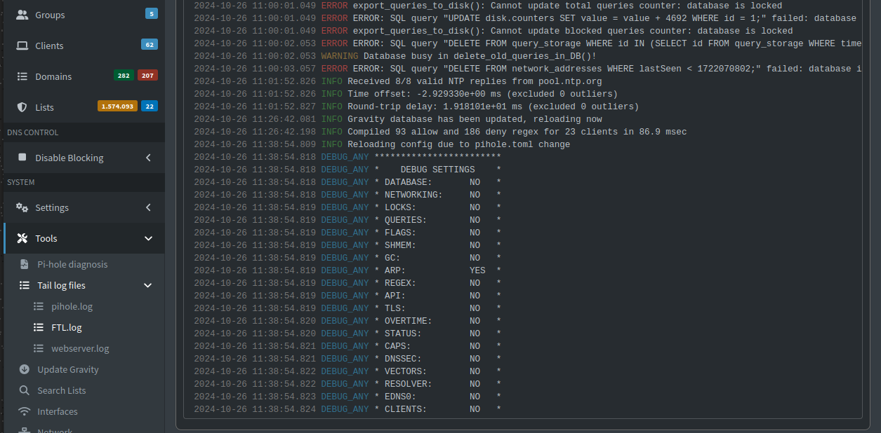 Network overview beta 6 0 pi hole userspace