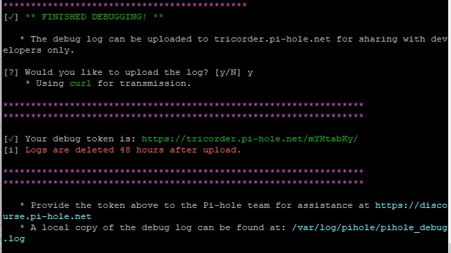 pihole debug log 2_21_2025