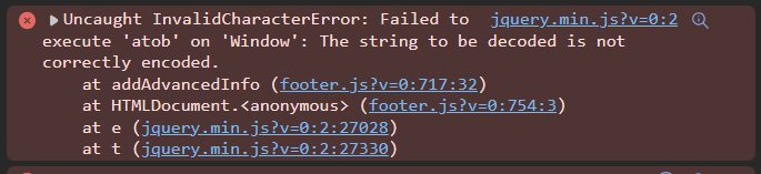 Error message in js console on login page - Beta 6.0 - Pi-hole Userspace