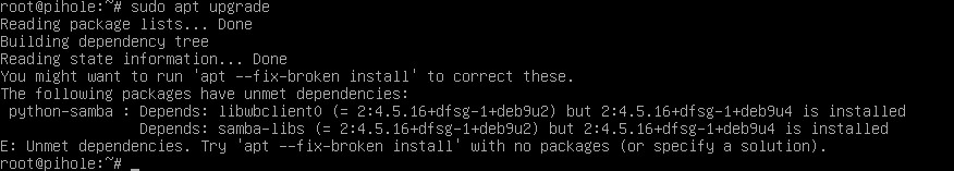 Pihole Update Failure - Community Help - Pi-hole Userspace