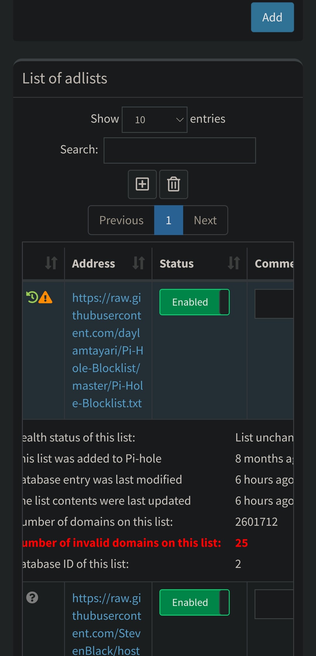 Need help with pihole not blocking anything anymore help pi hole