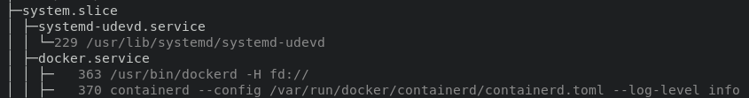 containerd under docker